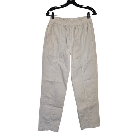 AMO Pants - AMO Cotton Straight-leg Pull-On Pant in Pumice Women's Small Lightweight